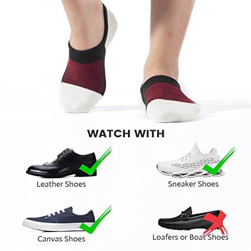 IDEGG No Show Socks with Non-Slip Grip for Men - On Sale