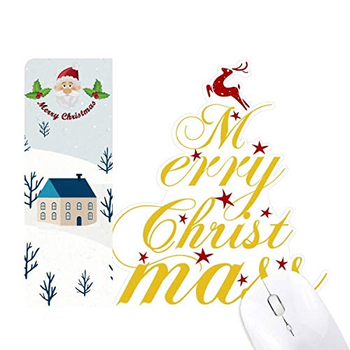 Maison tapis de souris cadeau de Noël design deer art original à offrir à ses proches
