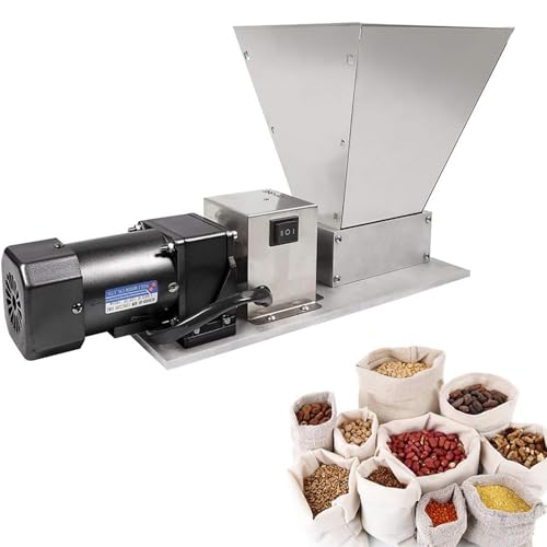 JNPGVTCD Molino de Especias, trituradora de Granos de 60 W, Molino eléctrico para maíz, Cebada, nueces y Malta.