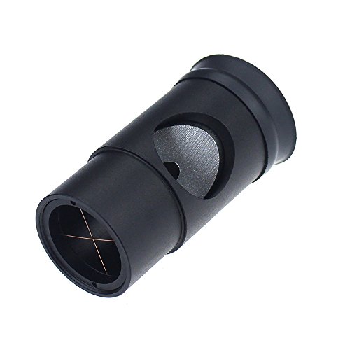Datyson 1.25 Inch Cheshire Collimating Eyepiece for Newtonian Refractor Telescopes with Crosshair Sight - Metal Structure