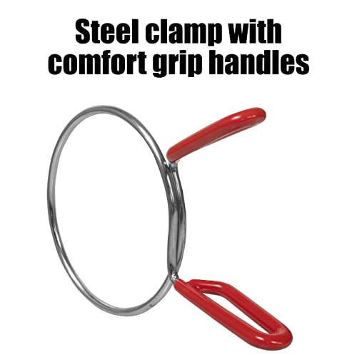 4 Inch Ez-Release Hose Clamp For Dust Collection Hoses 2Pk #TOP3