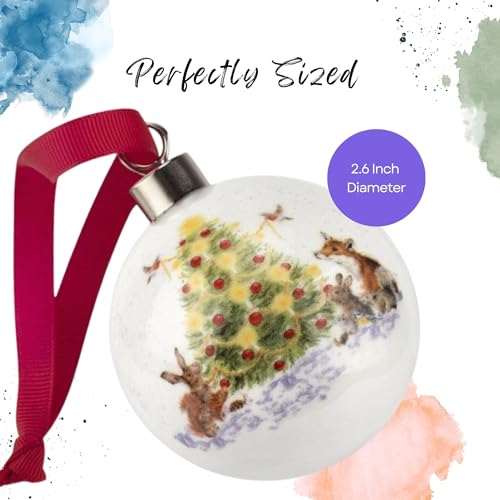 Royal Worcester Wrendale Designs Hanging Ornament - Image 7