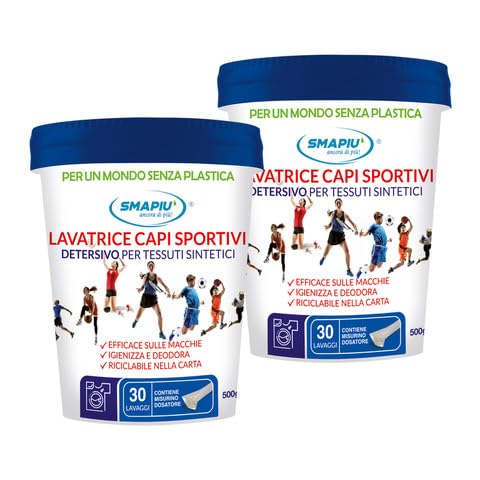 Smapiu' Detersivo Capi Sportivi Barattolo 500G (2)