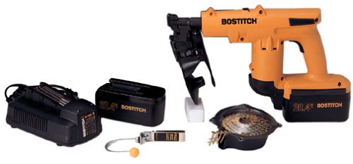 BOSTITCH CRN38K 20.4-Volt Cordless Roofing Nailer w/Case