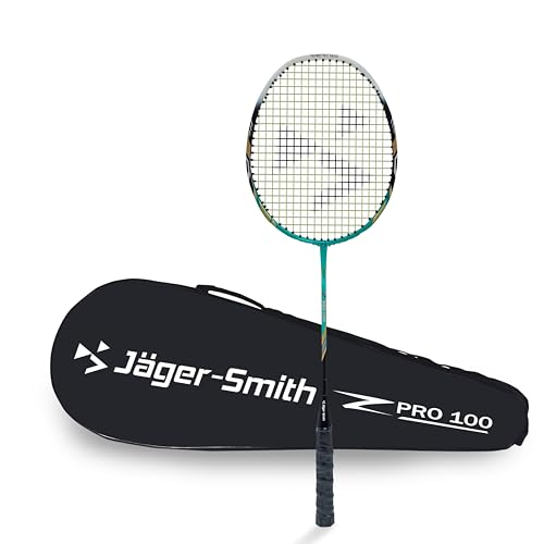 Jager-Smith ZP100GW Green White Badminton Racquet with Isometric Head and Graphite Shaft with Full Cover for Beginners and Intermediate Players (Made in India) (B0D4RB5DGT) Amazon Price History, Amazon Price Tracker