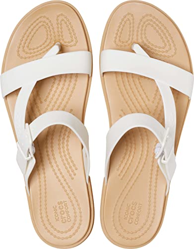 Image of crocs womens Tulum Toe Post W Fashion Sandal