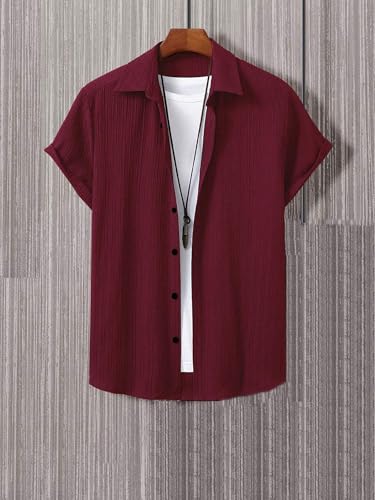 Image of Lymio Stylish Casual Regular Fit Shirt for Men|| Men Regular Fit Shirt (Available in Combo Packs) (S-Kent-)
