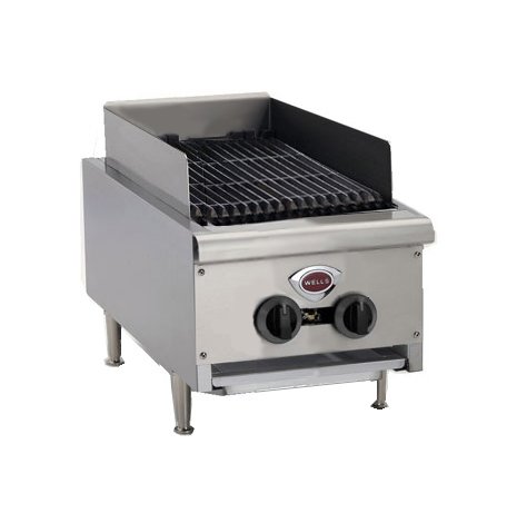 Wells HDCB-1230G Charbroiler natural gas countertop 14