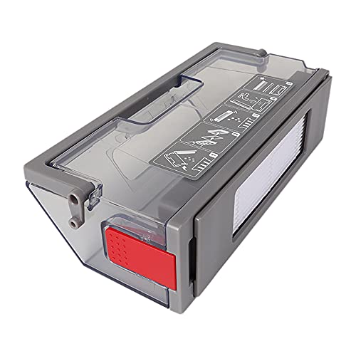 Lrtzizy Staubbehälter für Deebot OZMO T9 T8 T5 N5 N8 DJ65 DX55 Ersatzteile für Staubsauger Roboter Cover