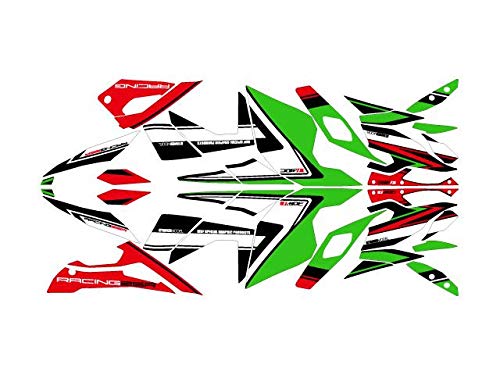 エムディーエフ グラフィックキット ZX-25R コンプリートセット 車両一台分 ライムグリーン アタッカーモデル SGR M21ZX25-A-SGR-ALL