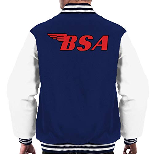Veste Varsity BSA Red Logo All+Every aux finitions haut de gamme et broderies denses
