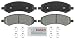 Bosch BSD1084 Severe Duty Disc Brake Pad Set for Select Chrysler Aspen, Dodge Dakota, Durango, Ram 1500, Mitsubishi Raider - FRONT
