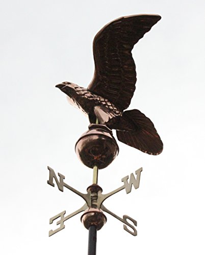 Accentua Olympia Cupola With Eagle Weathervane, 24 In. Square, 63 In. High #TOP2