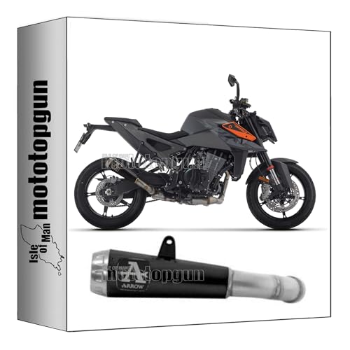 Arrow pot echappement de haute qualite Pro-Race noir pour KTM Duke 990