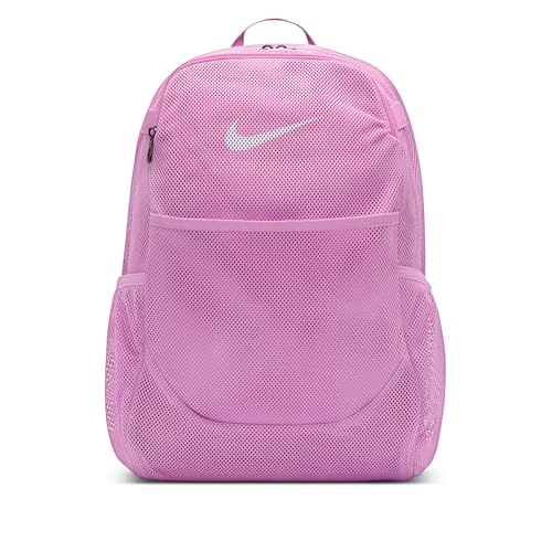 Nike Brasilia Mesh Backpack Light Magenta/Light Magenta/White MISC