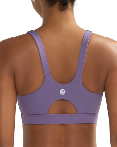 Image of RUNNING GIRL Sports Bra for Women High Support, Molded Cup High Impact Sports Bras for Women with Sewn in Pads