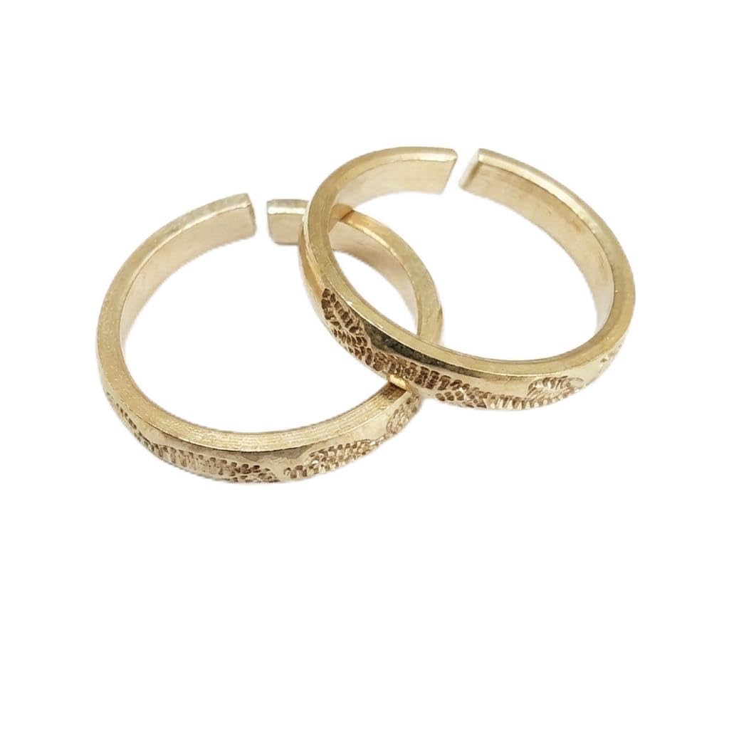 five metal toe ring/adjustable impon metti/panjaloha toe ring for women for daily use-picture-16