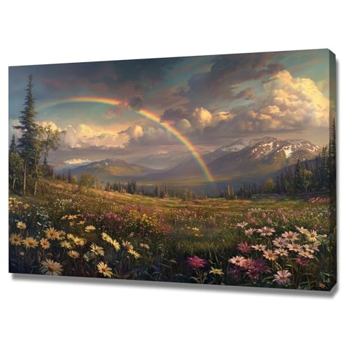 Tableau paysage 60x80 cm WODJEM pour une décoration murale moderne et élégante de votre salon