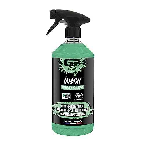GS27 - Wash Ecocert GS27 Vélo - Nettoyant et Dégraissant - Compatible Surfaces Sensibles - 1L