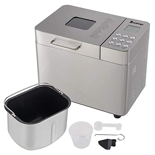 BOERLKY Home BM8205 Bread Machine,2LB Stainless Steel Programmable Bread Maker Machine with Exhaust Funnel and Powerful DC Motor 110V 550W US Plug-picture-17