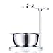 Miusco Shaving Razor & Brush Stand with Soap Bowl Set, Compatible with Manual Razor, Gillette Razor and Most Other Razors