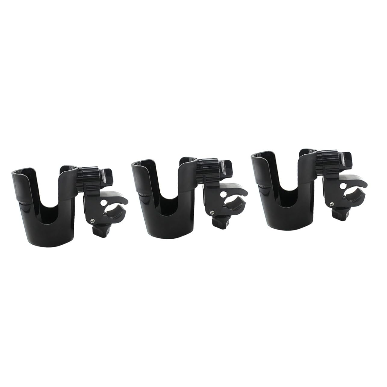 Yardwe 3 Portabiberon per e Carrozzina con Morsetto Antiscivolo Adatto per Biciclette e Mountain Bike