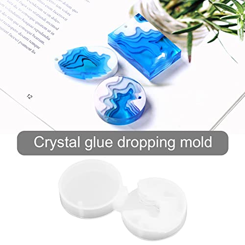 EMSea 6PCS Island Silicone Moulds Ocean Themed Casting Moulds with Rope Hole Design for DIY Making Pendant Necklace Jewelry Home Decoration Crafts - Image 2