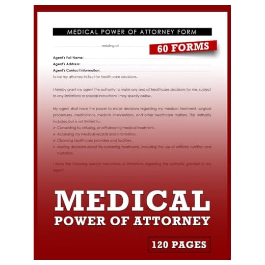 Medical Power of Attorney Legal Document