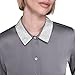 KARL LAGERFELD Paris Women's Button Down, Ultimate Grey, Medium