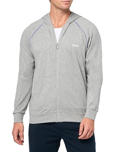 BOSS, Mix&Match Zip Up Hoodie, Cashmere Grey, XL