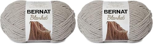 Image of BERNAT Blanket BB, Pale Gray (Pack of 2)