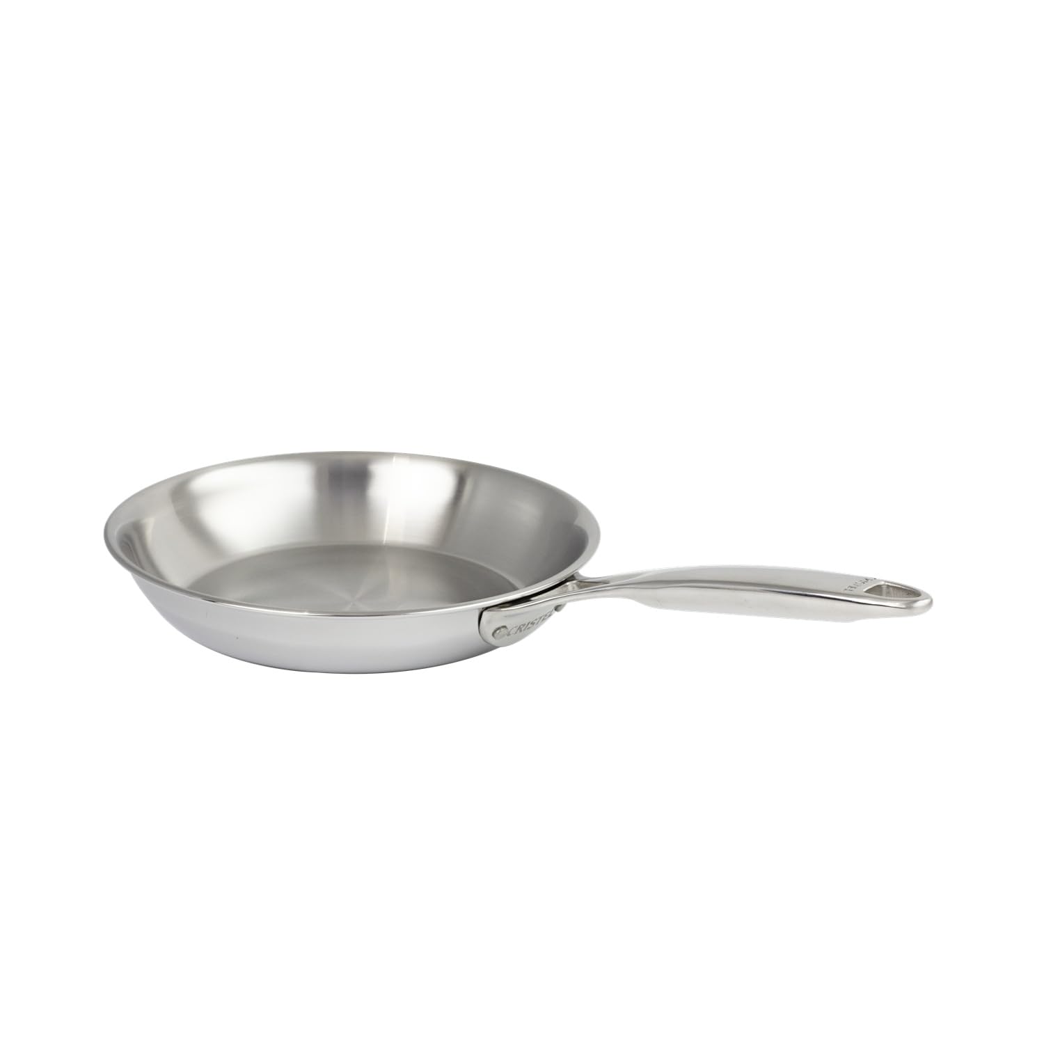 Cristel - Poêle inox 20 cm Castel Pro 5 PLY Poignée fixe - CRISTEL