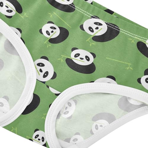 Little Girl Underwear Toddler Panties Kids Undies Panda Soft Cotton Briefs 2T-8Y4