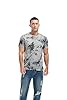 RONOMO Men's Round Neck Short Sleeved T-Shirt | Medium Elasticity | Soft and Breathable | Pre Shrunk Treatment| (ZR Light Gray 4XL) #1
