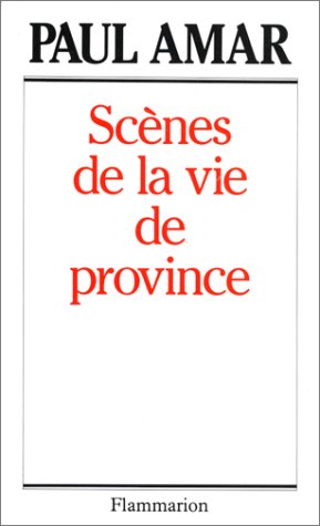 Scènes de la vie de province