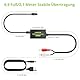 LiNKFOR DA Wandler 192KHz Optischer Toslink Koaxial auf Analog RCA L/R Audio Adapter mit optischem Kabel für PS3 DVD Sky Xbox HDTV Blu-Ray-Player