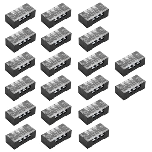 Image of 20pcs 20pcs 1503 Fixed Terminal Block Connector 3-position Screw
