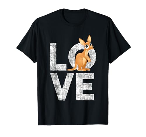Love Kangaroo Australia Zookeeper Safari Amante de los animales Camiseta