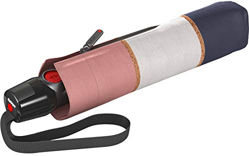 Preisvergleich Produktbild Knirps Taschenschirm T.200 Medium Duomatic Horizon UV Protection Rosé