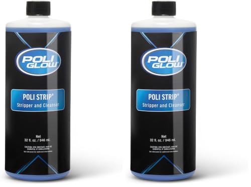 Poli Glow Poli Strip® Boat and RV Stripper &amp; Degreaser 32 Oz (Pack of 2)