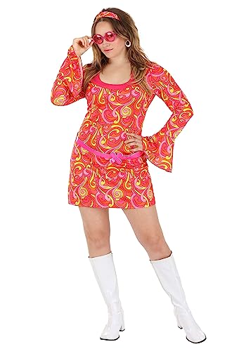 Dreamgirl Go Go Gorgeous Costume, Multi, Small3