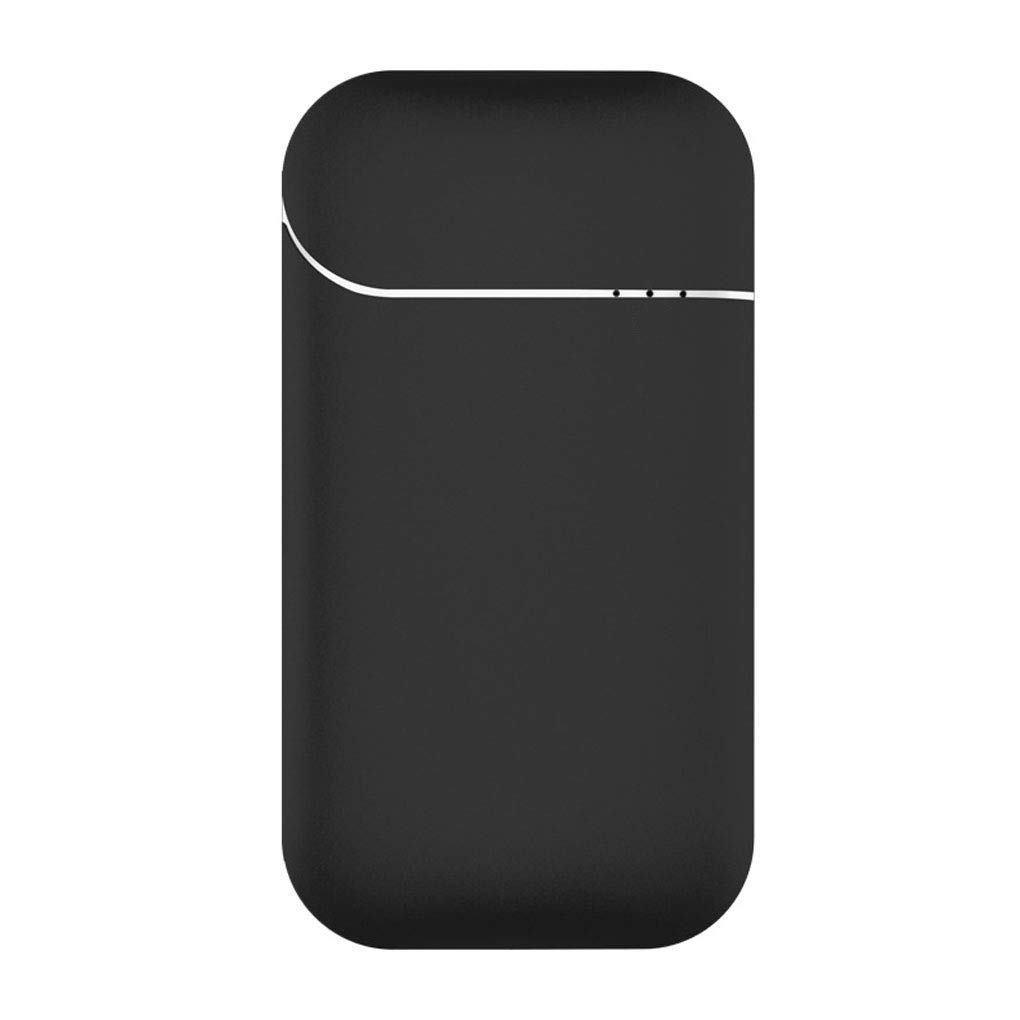 55 C di Temperatura nominale scaldamani Ricaricabile scaldamani Tascabile USB Durevole Riscaldamento Portatile Riutilizzabile Migliori Regali Invernali Power Bank Nero