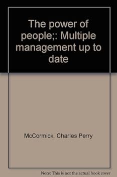 Hardcover The power of people;: Multiple management up to date Book
