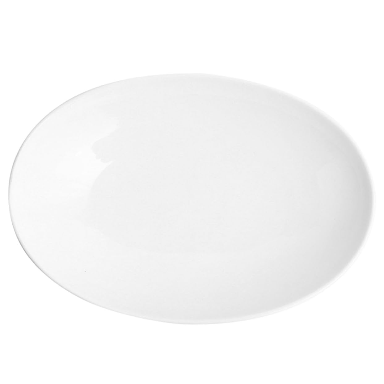 PEPLAYTAL Elegant Decorative Ceramic Fruit Plate Cake Display Tray for Home Kitchen Office for Appetizers Salads Desserts Great present Choice