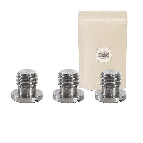 Adattatore 1/4 Pollice 2 Viti Filettate 1/4 Pollice - Per Fotocamera - Foto 8