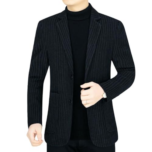 Blazer décontracté en laine d'automne coupe ajustée fini les vestes lourdes
