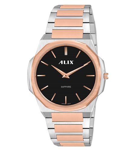 Image of ALIX AL2913 Men's Waterproof Multifunctional Stainless Steel Strap Quartz Analog Watch