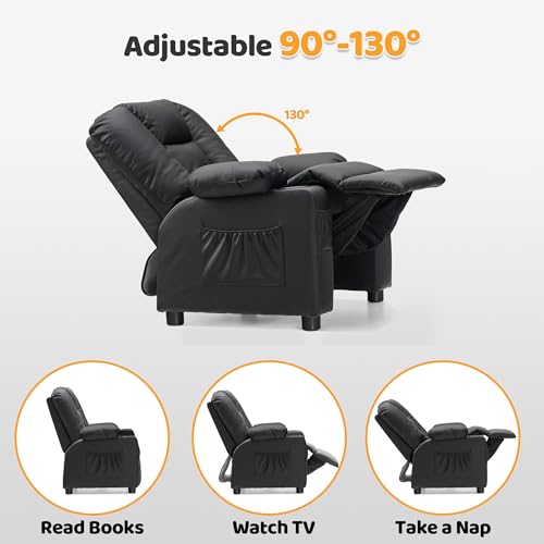 image for MCombo Big Kids Recliner for Ages 3+, Child Recliner Chair, Toddlers R