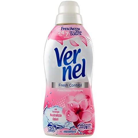 Vernel Concentrated Fabric Softener Fresh Control 700ml, 23,66fl.oz Cover