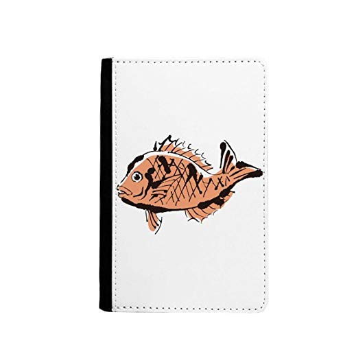 Protégez votre passeport avec l'étui portefeuille poisson 3.7x5.8"